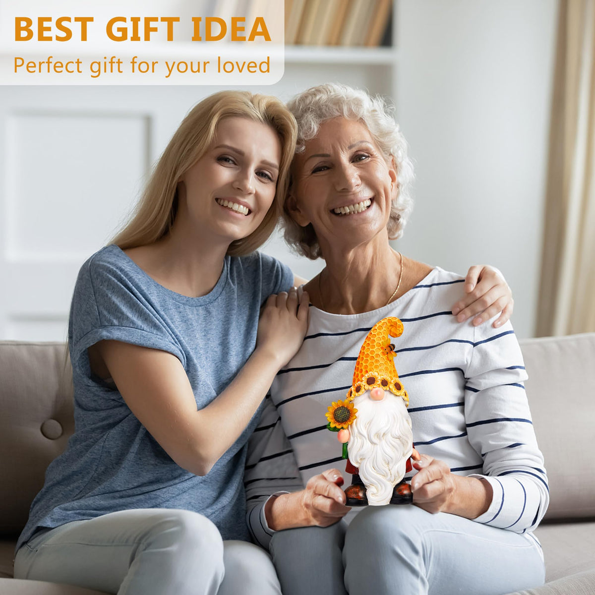 Olekki garden gnome makes a thoughtful gift for occasions.