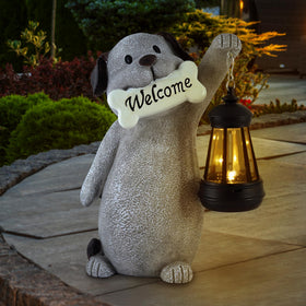 Olekki memorial dog figure gifts for garden lovers