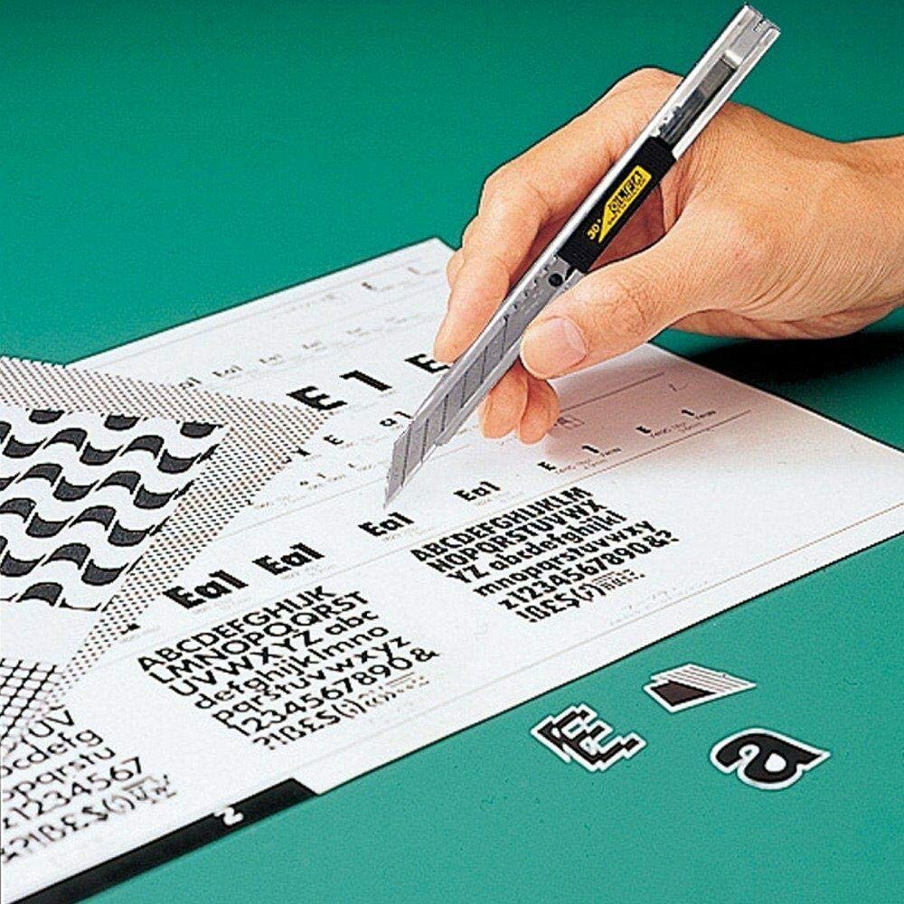 OLFA 141B ergonomic design for both right- and left-handed use.
