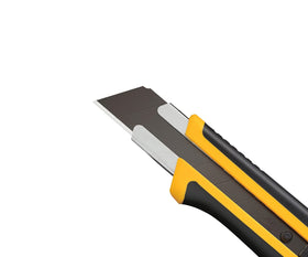 OLFA ultra-sharp black snap-off blades deliver clean, long-lasting cuts for demanding jobs.