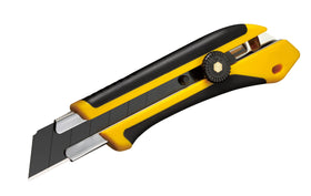 OLFA XH-1 ratchet lock in action enabling adjustable blade depth.