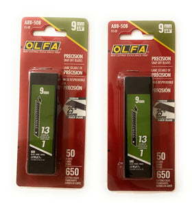 OLFA 9149 ABB-50B precision edge image highlights durable, long-lasting 9mm blades for smooth snips