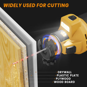 OLIBUY rotary saw supports 1/8" and 1/4" bits for versatility
