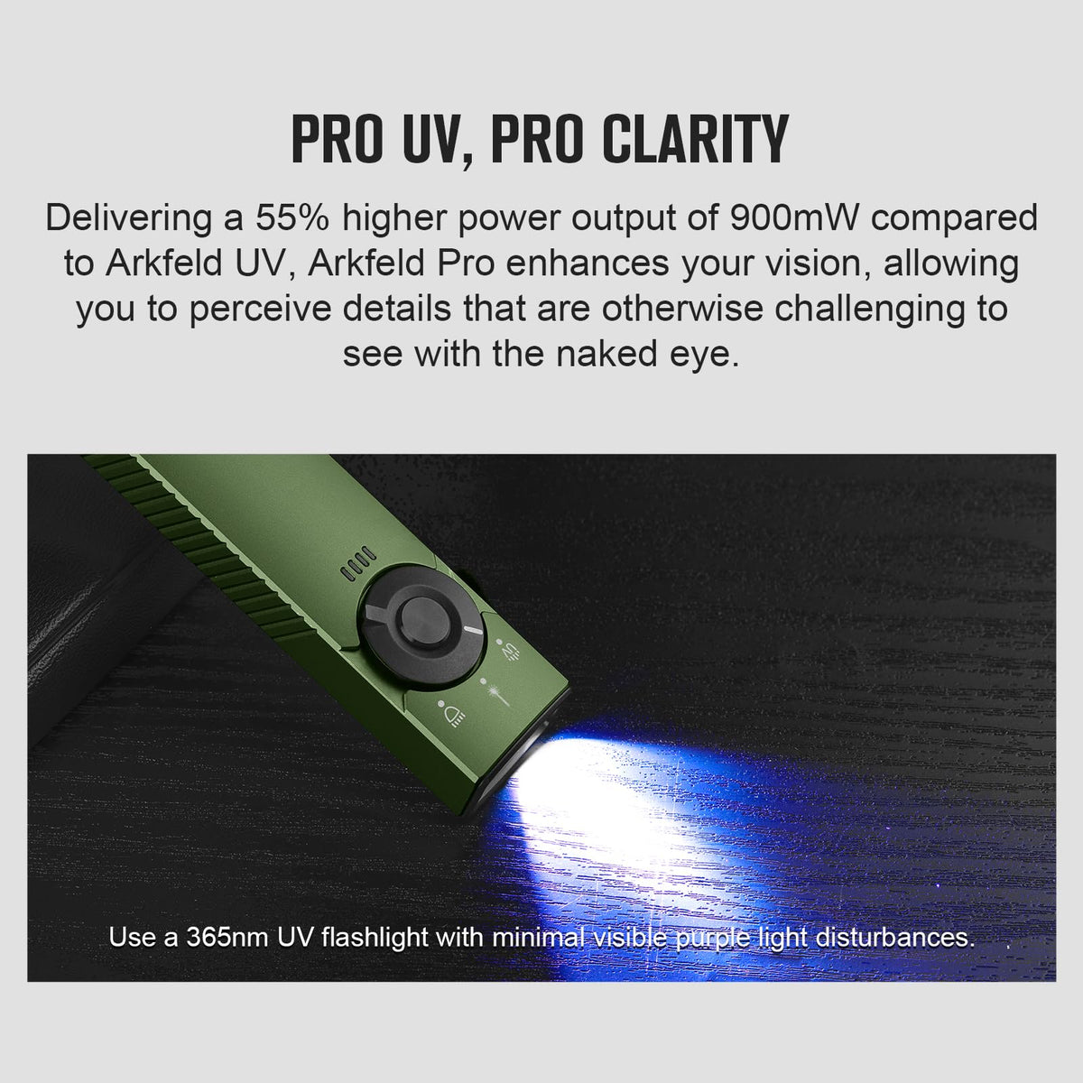 OLIGHT Arkfeld Pro ideal for EDC and outdoor emergencies.