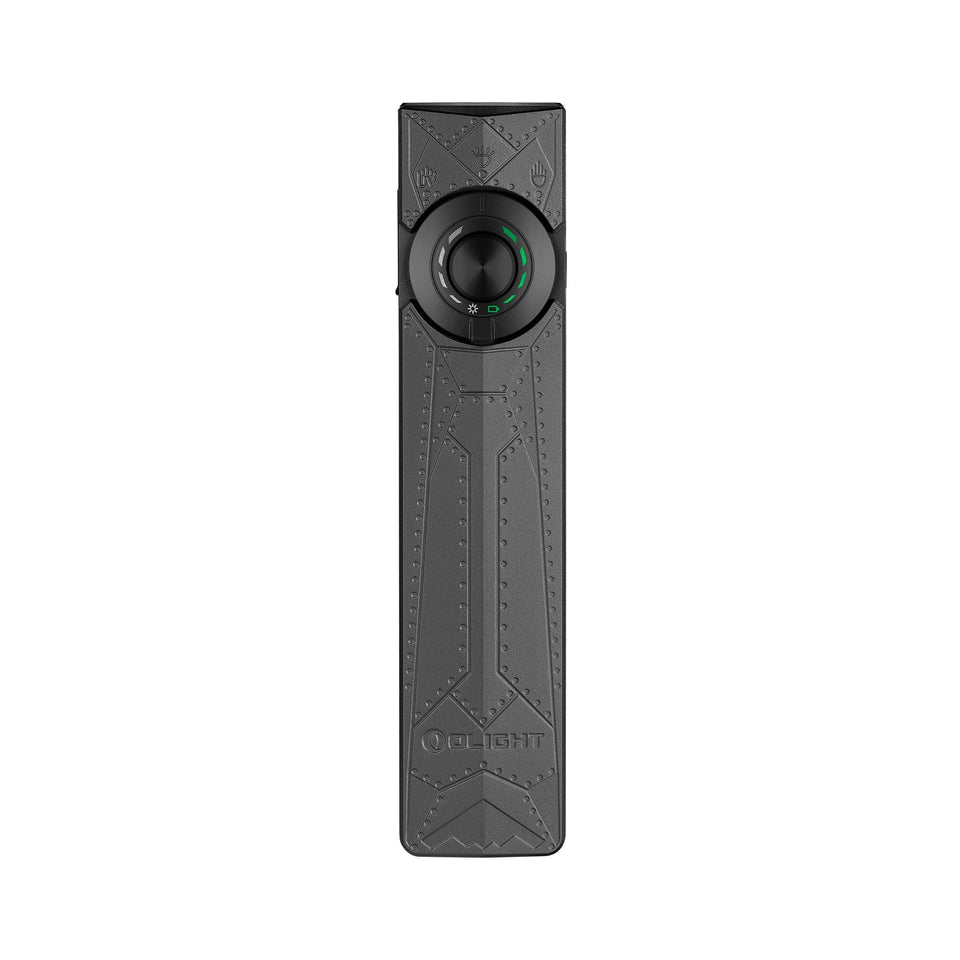 OLIGHT ArkPro front view shows compact pocket-friendly design for daily carry.