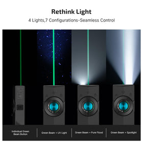 OLIGHT ArkPro spotlight for long-range visibility up to 205 meters
