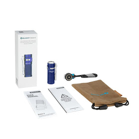 OLIGHT Baton4 IPX8 waterproof design withstands rain and splashes.