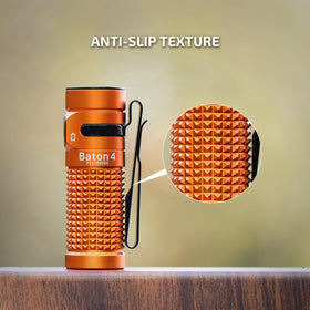 OLIGHT Baton4 versatile modes suit daily tasks and emergencies.