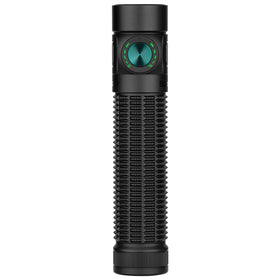 OLIGHT Baton4 Pro front view highlights compact EDC power for daily tasks and outdoor use.