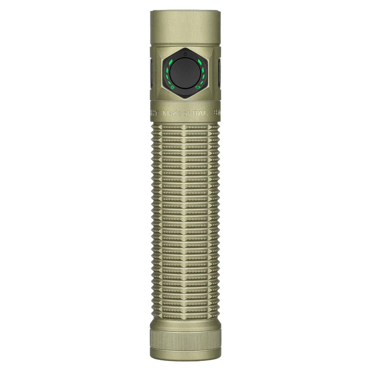 OLIGHT BatonUltra compact size detail showing palm-sized power for everyday carry