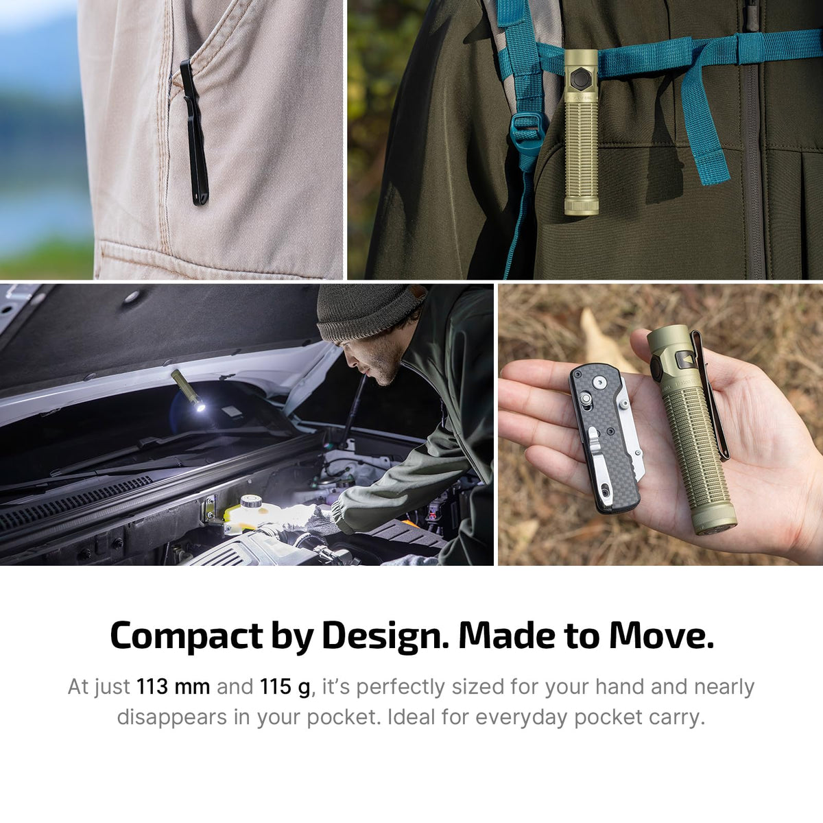 OLIGHT BatonUltra moonlight mode extends runtime for overnight readiness