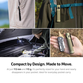 OLIGHT BatonUltra moonlight mode extends runtime for overnight readiness
