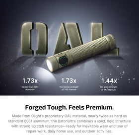 OLIGHT BatonUltra true-color LED yields accurate whites without tint