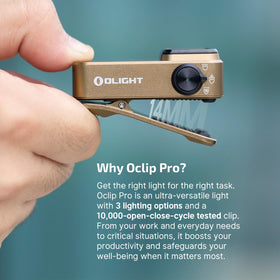 OLIGHT Oclip Pro magnetic base for quick clipping and mounting