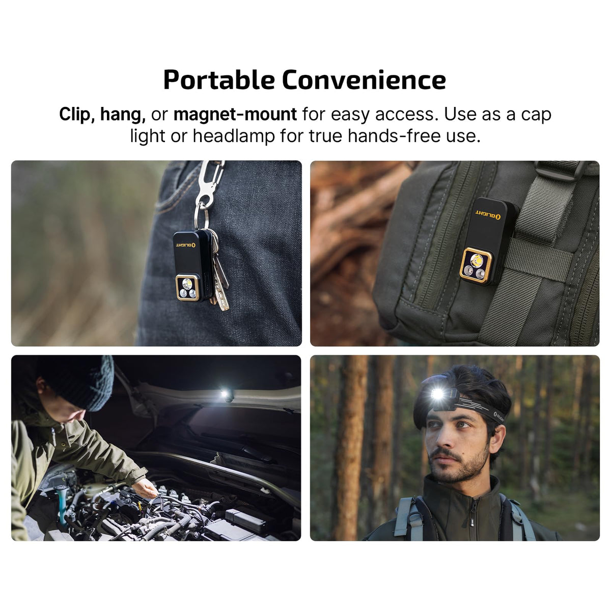 OLIGHT Oclip Pro S compact dimensions ideal for everyday carry