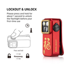 OLIGHT Clip Pro USB-C charging port for easy recharges