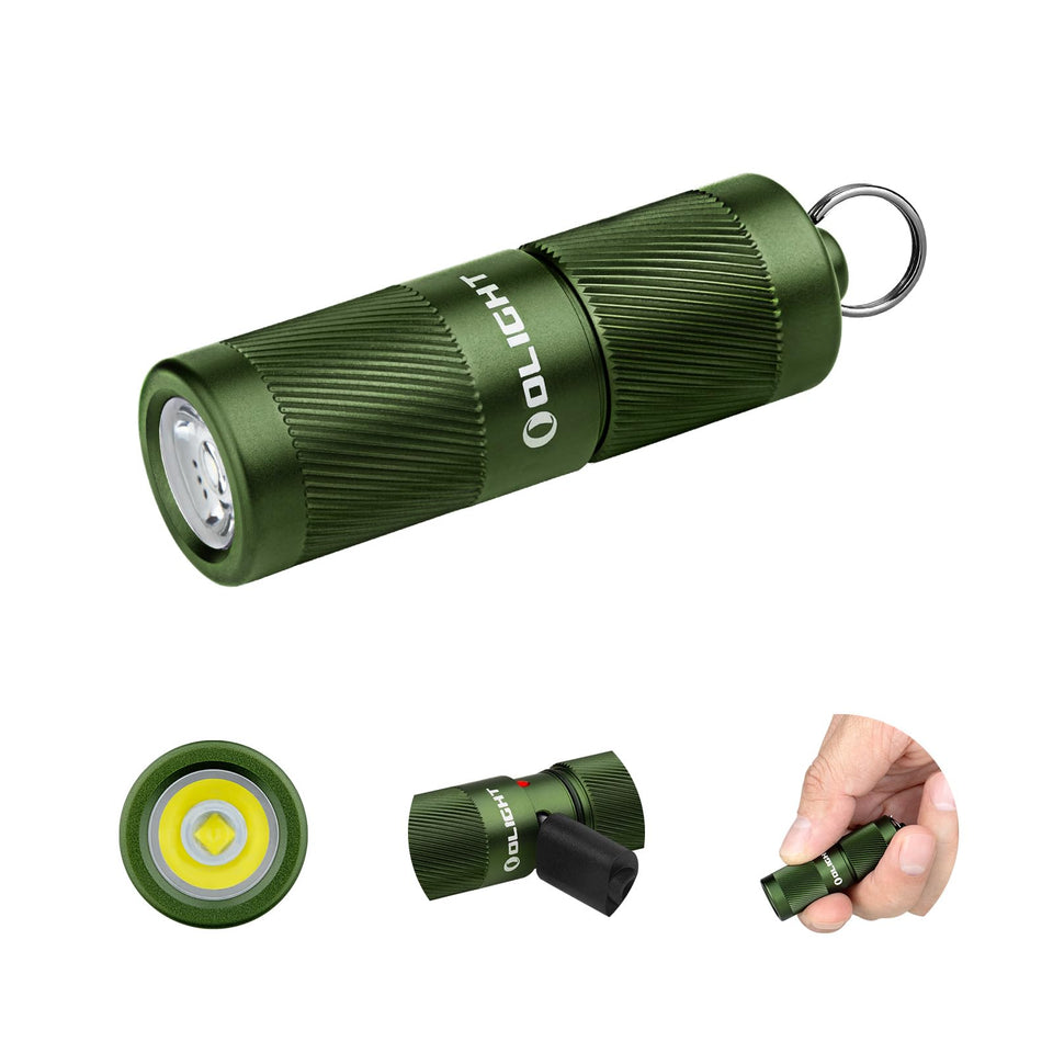 OLIGHT I1R 2 Pro EOS on keychain with 180-lumen output for quick visibility