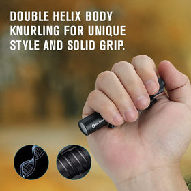 OLIGHT I3T EOS tail switch enables quick momentary and constant operation.