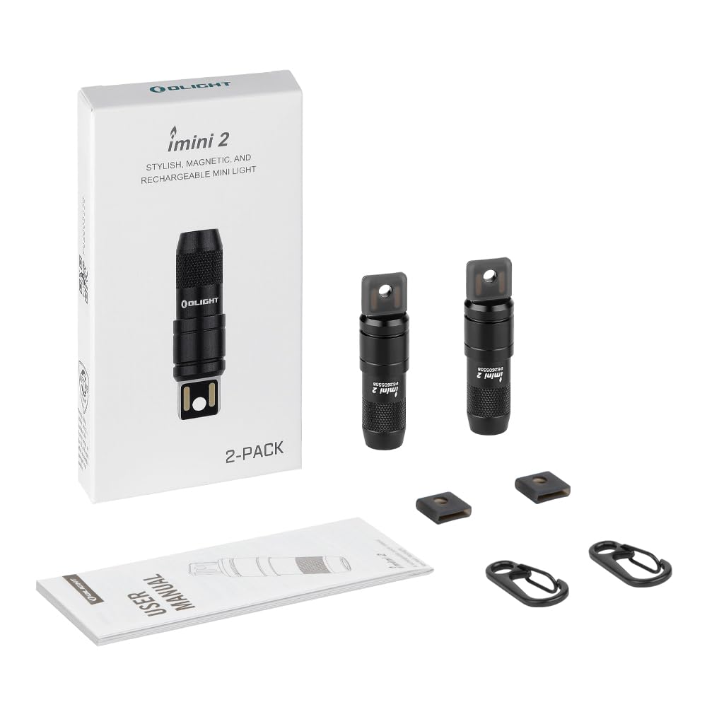 OLIGHT IMINI 2 1.5 m drop resistance for everyday use