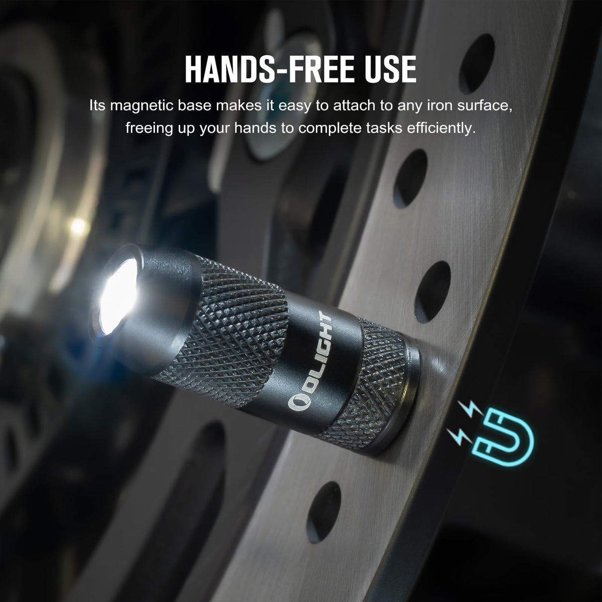 OLIGHT IMINI 2 USB-tail charging for quick recharge