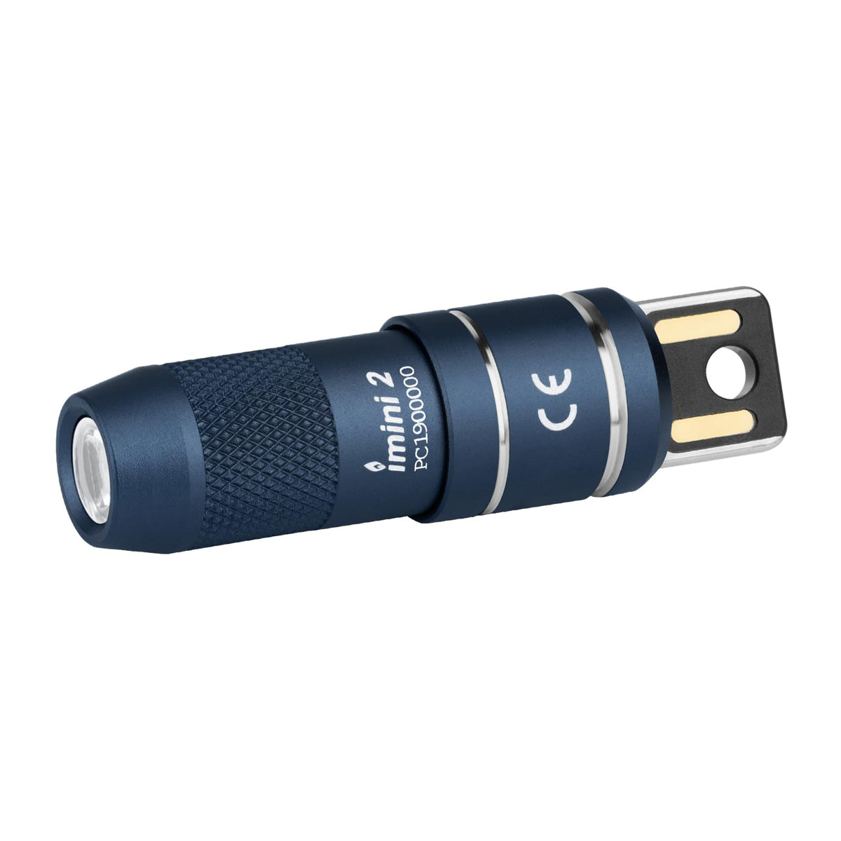 OLIGHT IMINI 2 front view compact design for easy everyday carry.