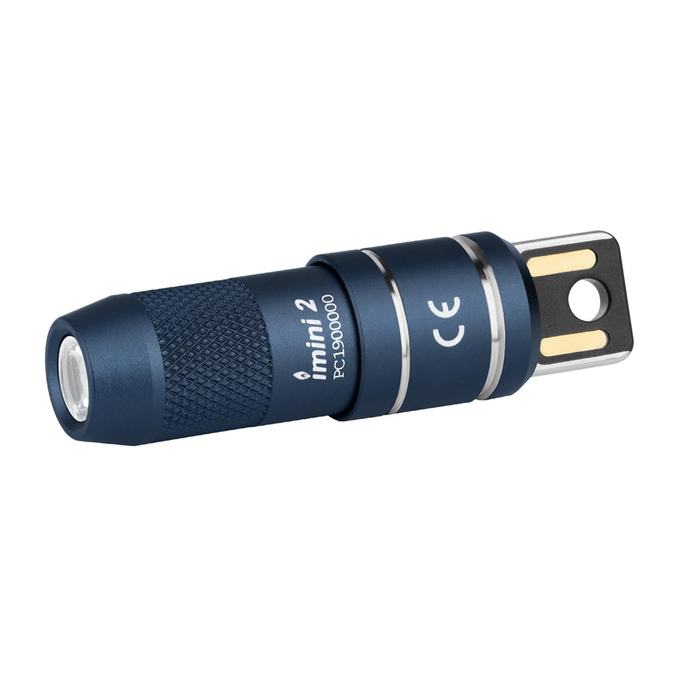 OLIGHT IMINI 2 front view compact design for easy everyday carry.
