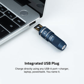 OLIGHT IMINI 2 magnetic base handsfree use on any metal surface.