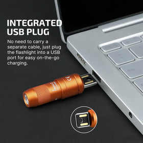 OLIGHT IMINI 2 magnetic base enables hands-free lighting