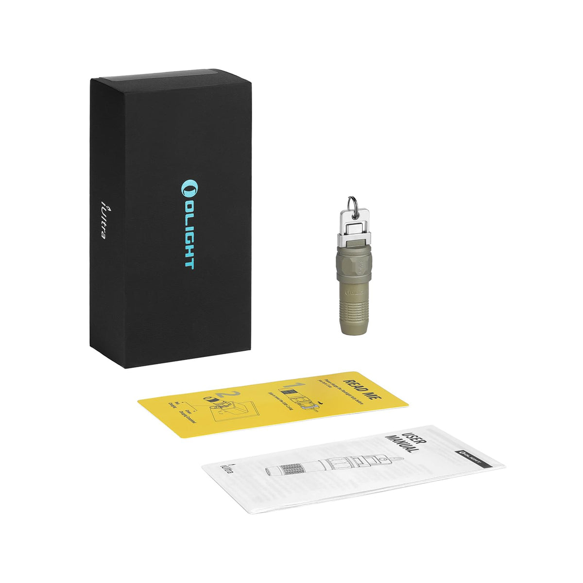 OLIGHT iUltra ultra-compact design supports hands-free use in emergencies