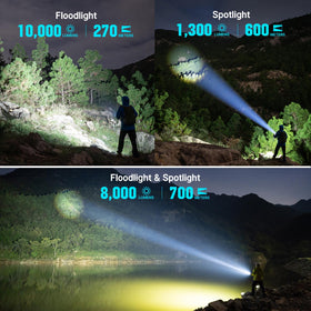 OLIGHT Marauder Mini 2 beam reaches 750m for distant targets