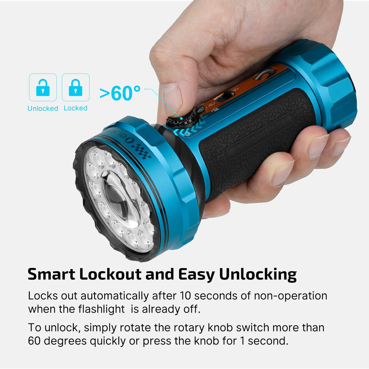 OLIGHT Marauder Mini 2 dual charging via MCC and USB-C