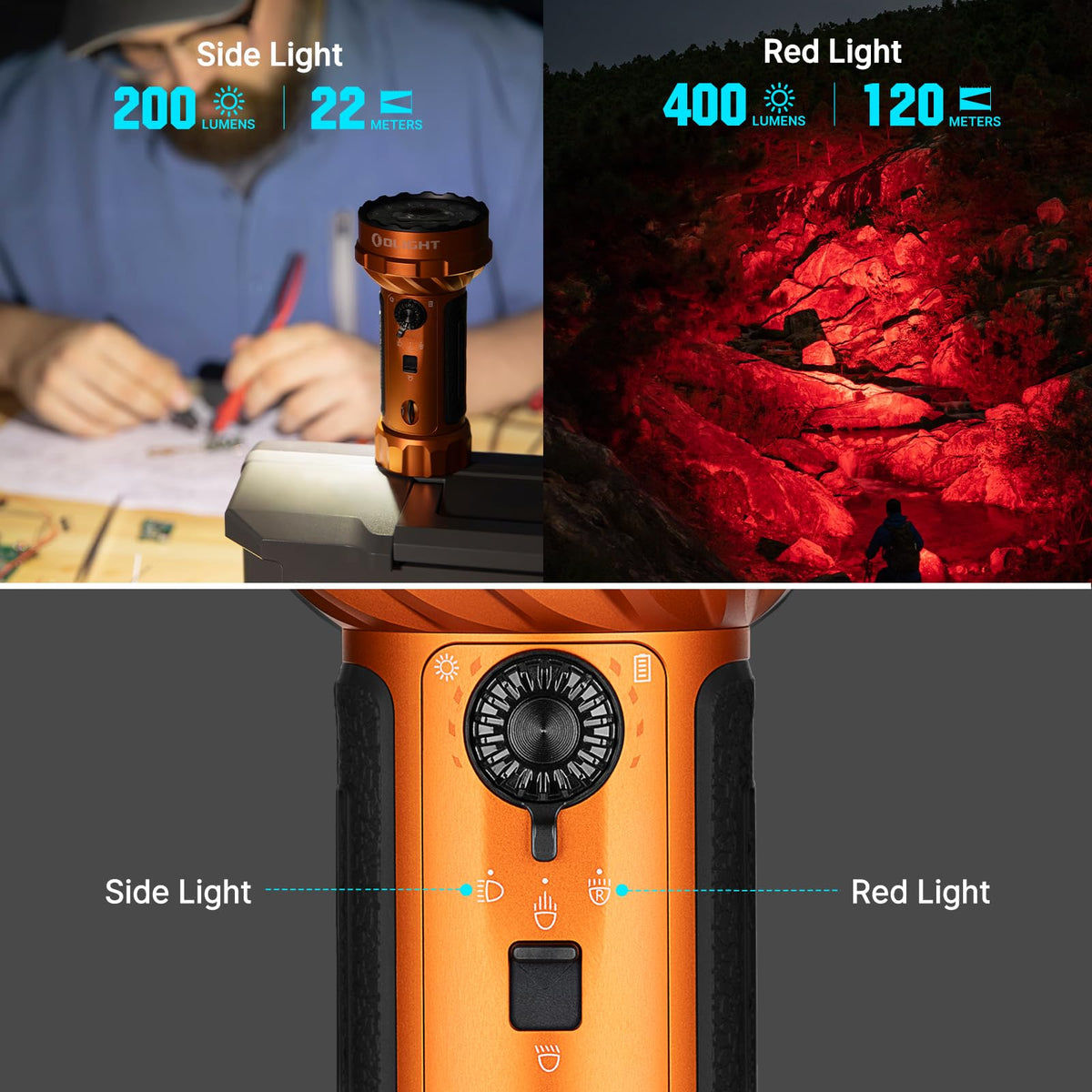 OLIGHT Marauder Mini 2 five modes for versatile outdoor lighting