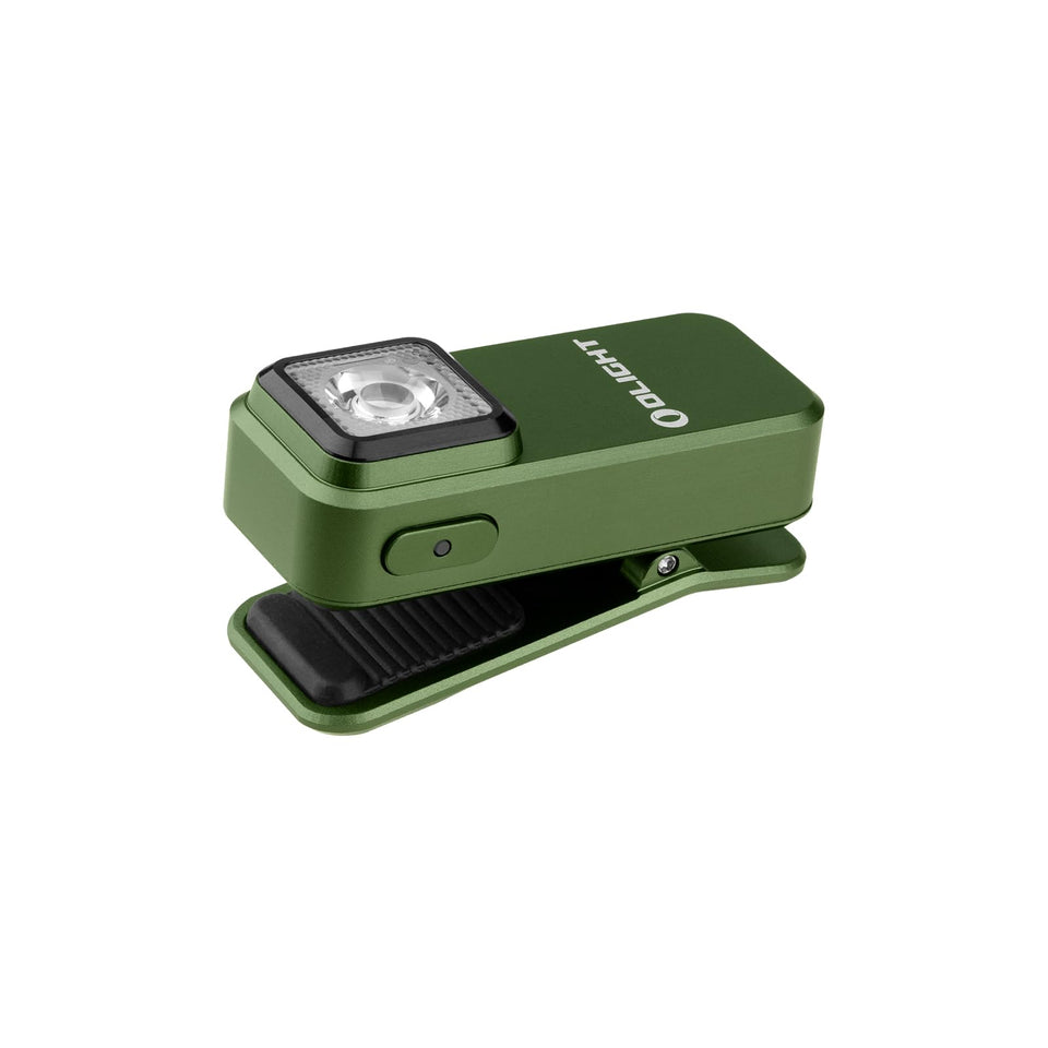 OLIGHT Oclip clip-light-compact shown on a keychain for easy daily use