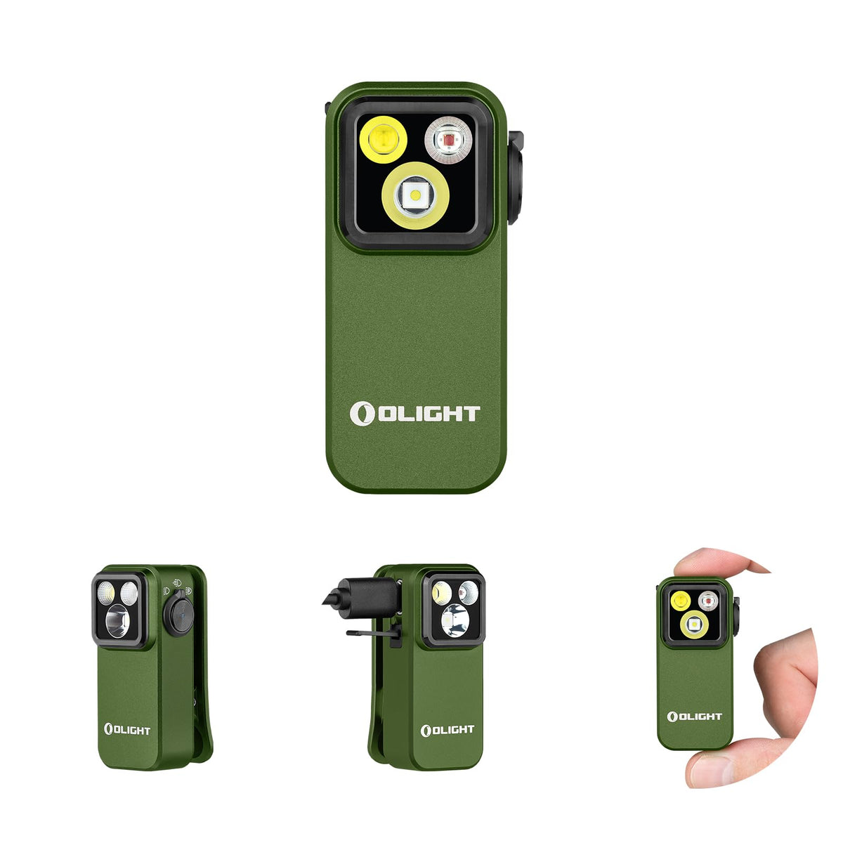 OLIGHT Oclip Pro clip close-up for everyday carry