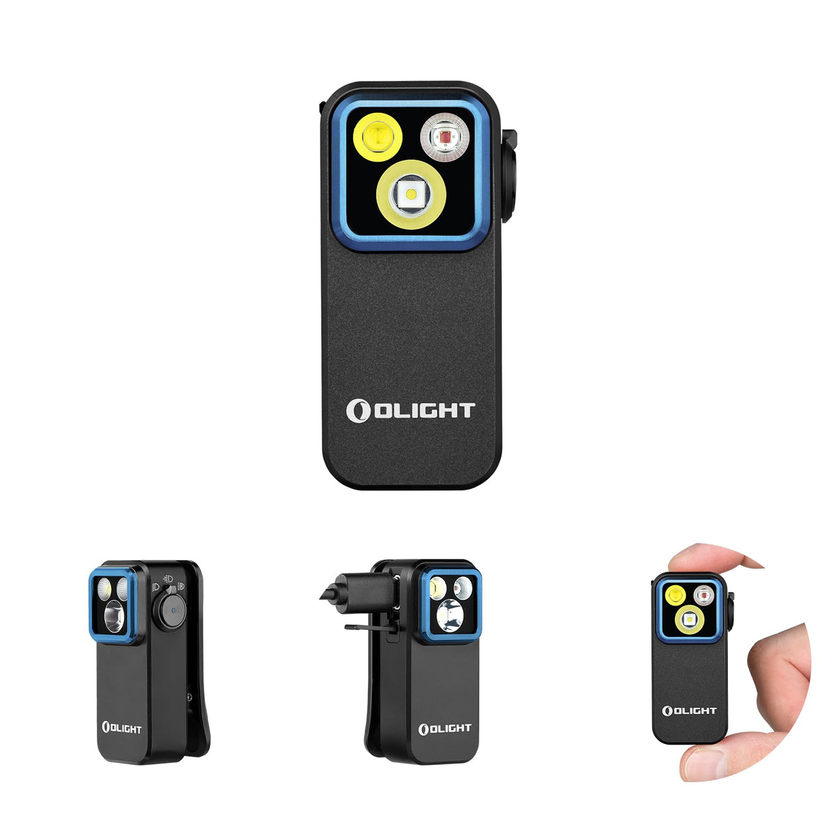 OLIGHT Oclip Pro floodlight: compact clip-on for bright, broad illumination.