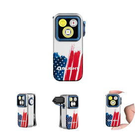 OLIGHT Oclip Pro floodlight mode provides wide illumination for outdoor tasks.