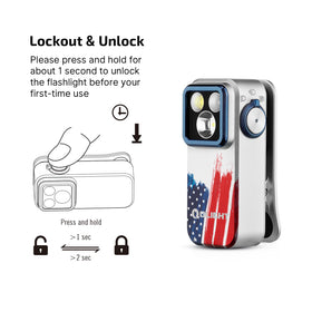 OLIGHT Oclip Pro IPX6 waterproof design resists rain and splashes.