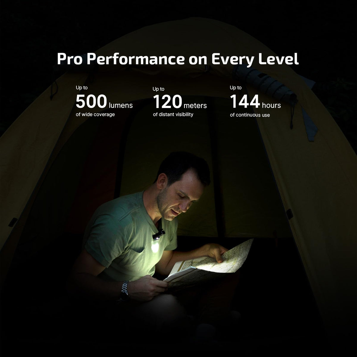 OLIGHT Oclip Pro lanyard hole: easy access and portability.
