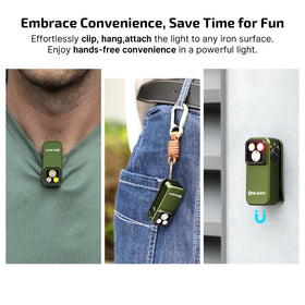 OLIGHT Oclip Pro OD Green color highlights outdoor readiness
