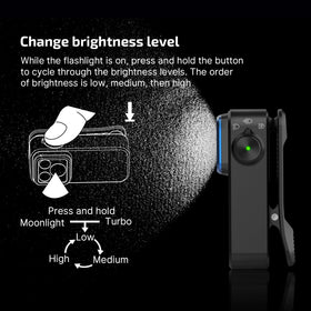 OLIGHT Oclip Pro USB-C charging: quick, convenient recharging.