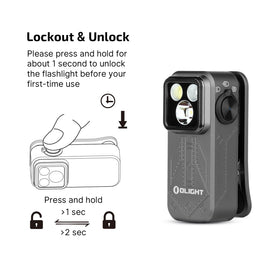 OLIGHT Oclip Pro USB-C charging for quick recharges