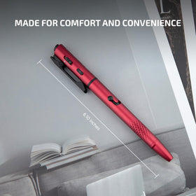 OLIGHT O'Pen 3 spring-loaded clip keeps the pen secure