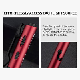 OLIGHT O'Pen 3 USB-C recharge-ready in about an hour for on-the-go use