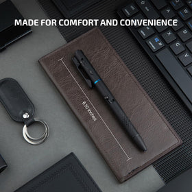 OLIGHT O'Pen 3 pocket clip keeps the pen handy