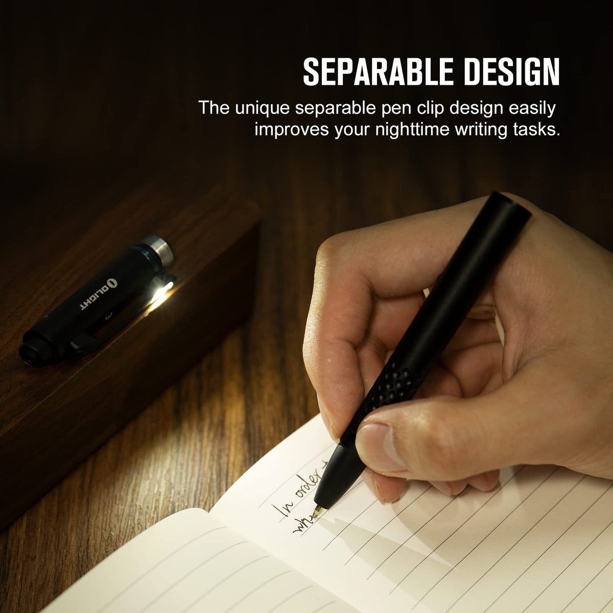 OLIGHT O'Pen Glow green beam supporting classroom demonstrations