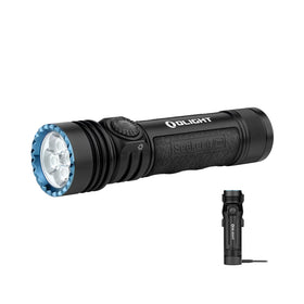 OLIGHT Seeker 4 Pro beam illuminates up to 4600 lumens for wide night visibility