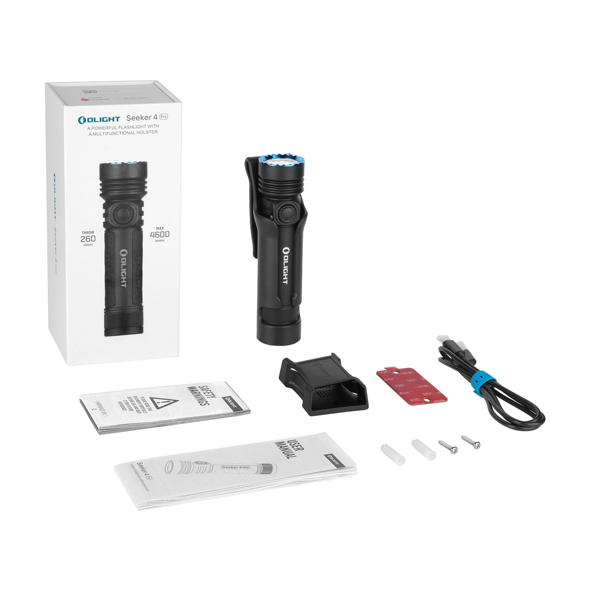 OLIGHT Seeker 4 Pro camping and outdoor adventures at night
