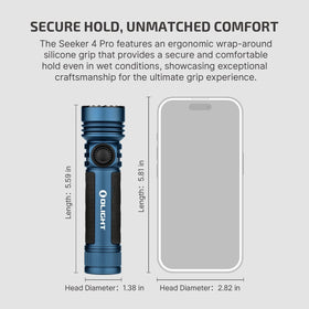 OLIGHT Seeker 4 Pro MCC3 magnetic charging setup for field topping up
