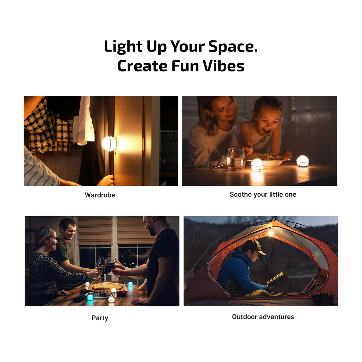 OLIGHT Sphere C party ambience lighting for gatherings