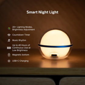 OLIGHT Sphere C soft white mode for cozy nighttime lighting
